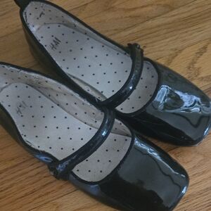 H&M Kids Glossy Black Dress Shoes
